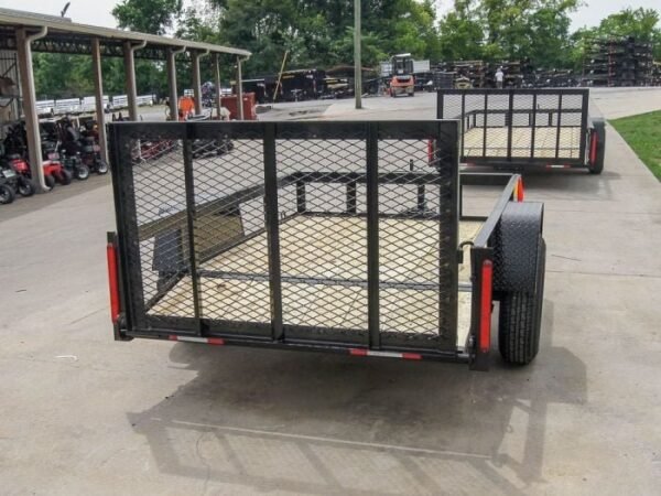 5×8 Dovetail Utility Trailer Single 3,500lb Axle - Image 4