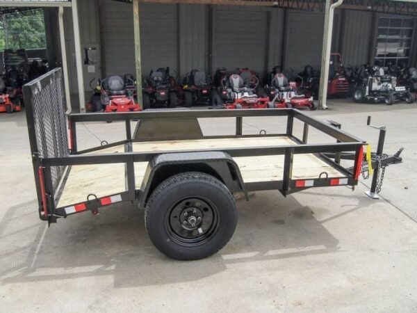 5×8 Dovetail Utility Trailer Single 3,500lb Axle