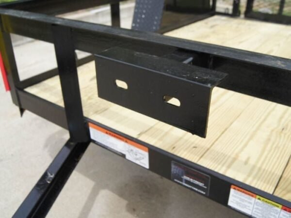 5×8 Dovetail Utility Trailer Single 3,500lb Axle - Image 9