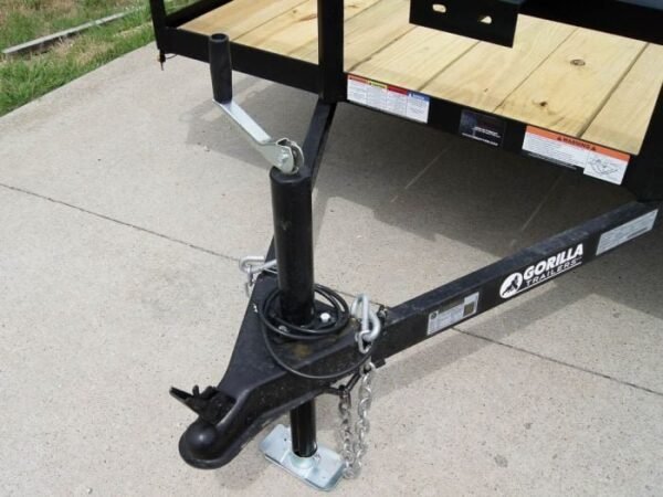 6.4×14 Dovetail Utility Trailer 3,500lb Axle - Image 9