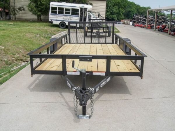 6.4×14 Dovetail Utility Trailer 3,500lb Axle - Image 5