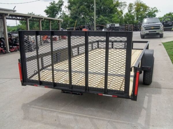 6.4×14 Dovetail Utility Trailer 3,500lb Axle - Image 7