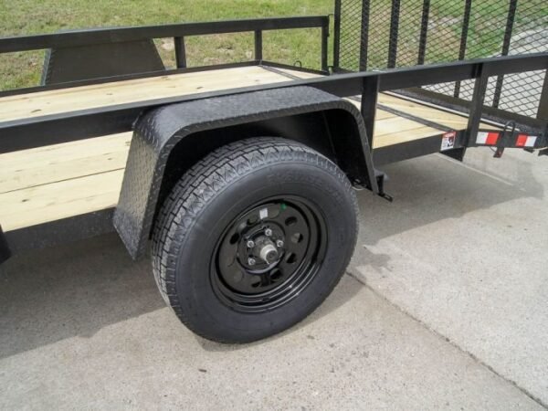 6.4×14 Dovetail Utility Trailer 3,500lb Axle - Image 8