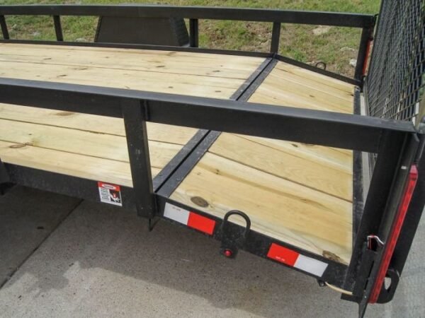 6.4×14 Dovetail Utility Trailer 3,500lb Axle - Image 10