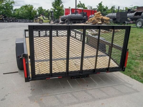 6.4×12 Dovetail Utility Trailer 3500lb Axle - Image 7