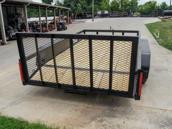 6.4×12 Dovetail Utility Trailer (2) 3500lb Axles - Image 4