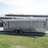 8.5×24 Custom Silver Enclosed Trailer ATP Floor (2) 5200lb Axle Storage - Image 5
