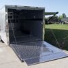 8.5×24 Custom Silver Enclosed Trailer ATP Floor (2) 5200lb Axle Storage - Image 12
