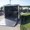 8.5×24 Custom Silver Enclosed Trailer ATP Floor (2) 5200lb Axle Storage - Image 13