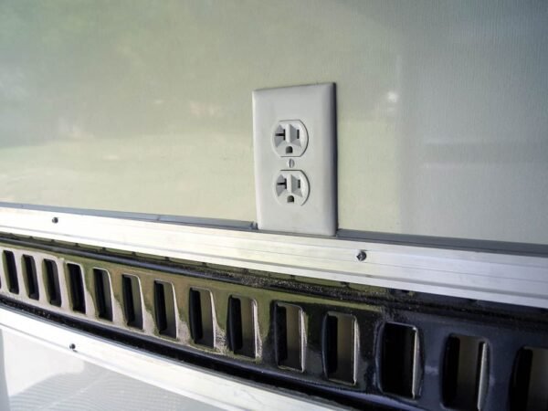 8.5×24 Custom Silver Enclosed Trailer ATP Floor (2) 5200lb Axle Storage - Image 16