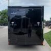 6×12 Enclosed Trailer Black V-Nose Blackout Package 3,500lb Axle Storage - Image 6