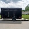 6×12 Enclosed Trailer Black V-Nose Blackout Package 3,500lb Axle Storage - Image 15