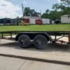 7×14 Dovetail Utility Trailer (2) 3500lb Axles - Image 3