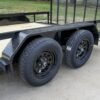 7×14 Dovetail Utility Trailer (2) 3500lb Axles - Image 10