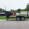 7×14 Gooseneck Equipment Trailer (2) 7K Axles with Stand-Up Ramps - Image 3