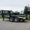 7×14 Gooseneck Equipment Trailer (2) 7K Axles with Stand-Up Ramps - Image 4