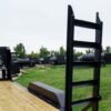 7×14 Gooseneck Equipment Trailer (2) 7K Axles with Stand-Up Ramps - Image 8