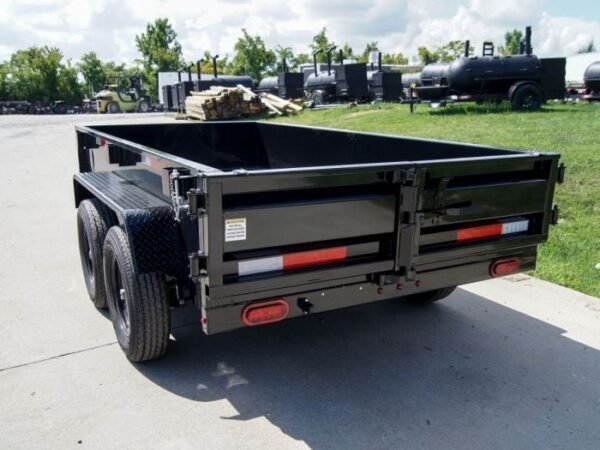 5×10 Hydraulic Dump Trailer with 16″ Sides (2) 3500lb Axles - Image 6