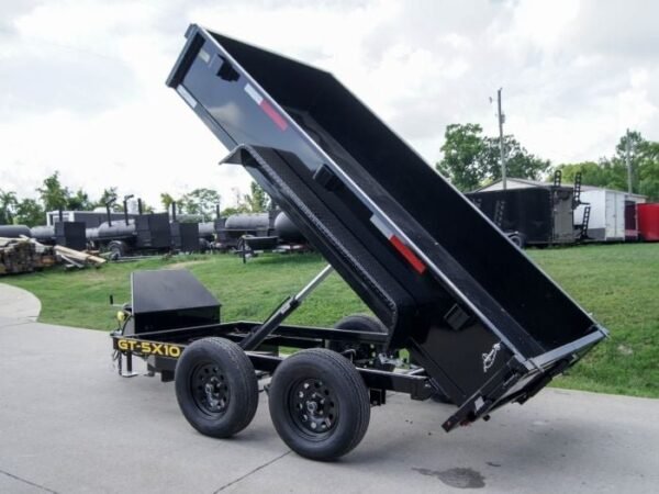 5×10 Hydraulic Dump Trailer with 16″ Sides (2) 3500lb Axles - Image 18