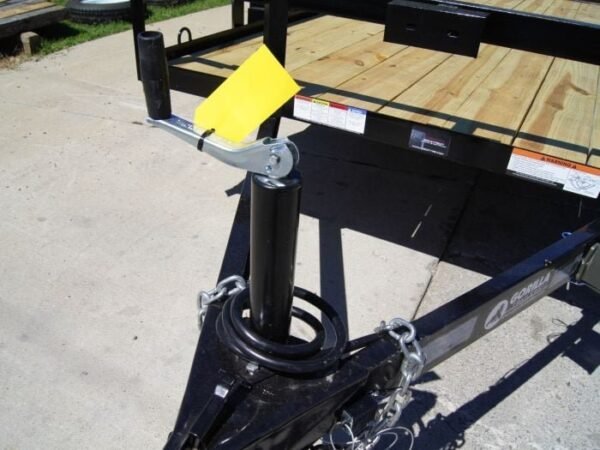 6.4×12 Straight Deck Utility Trailer (2) 3,500lb Axles with Brakes - Image 8