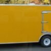 Enclosed Trailer 8.5’x24′ Yellow – Mower Motorcycle Car Truck Hauler Storage - Image 5
