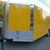 Enclosed Trailer 8.5’x24′ Yellow – Mower Motorcycle Car Truck Hauler Storage - Image 4