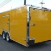 Enclosed Trailer 8.5’x24′ Yellow – Mower Motorcycle Car Truck Hauler Storage - Image 12
