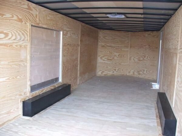 Enclosed Trailer 8.5’x24′ Yellow – Mower Motorcycle Car Truck Hauler Storage - Image 8