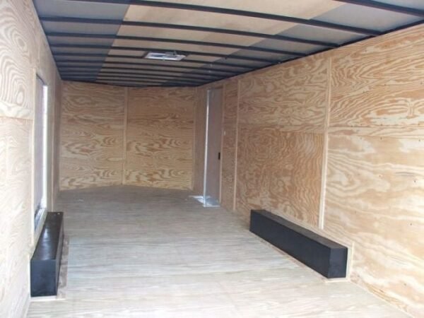 Enclosed Trailer 8.5’x24′ Yellow – Mower Motorcycle Car Truck Hauler Storage - Image 6