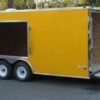 Enclosed Trailer 8.5’x24′ Yellow – Mower Motorcycle Car Truck Hauler Storage - Image 15