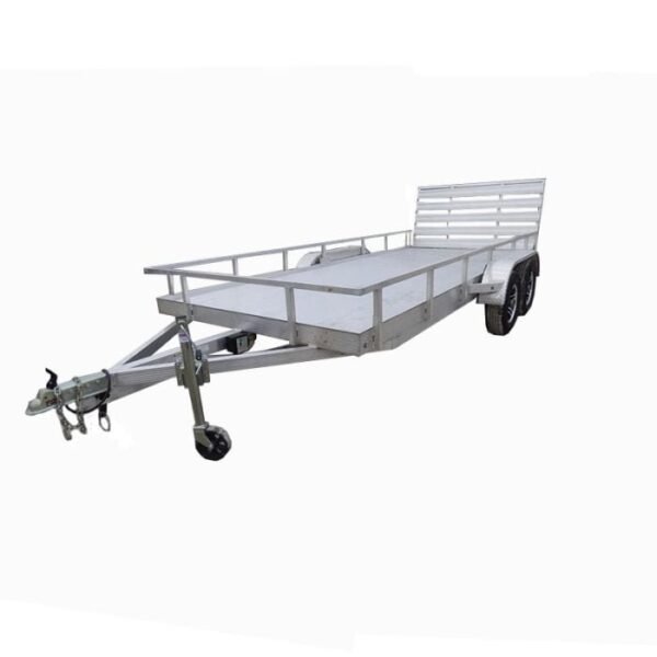 6.4′ x 16′ All Aluminum Utility Trailer Dual Axle Straight Deck - Image 15