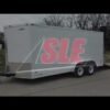 7×16 White V-Nose Enclosed Trailer Lawn Mower Cargo Trailer Storage - Image 21