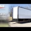 8.5×20 White V-Nose Enclosed Trailer with Blackout Pkg (2) 5,200lb Axles - Image 19