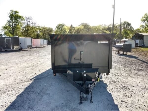 7×16 Hydraulic Dump Trailer with 3ft Sides (2) 7K Axles - Image 10