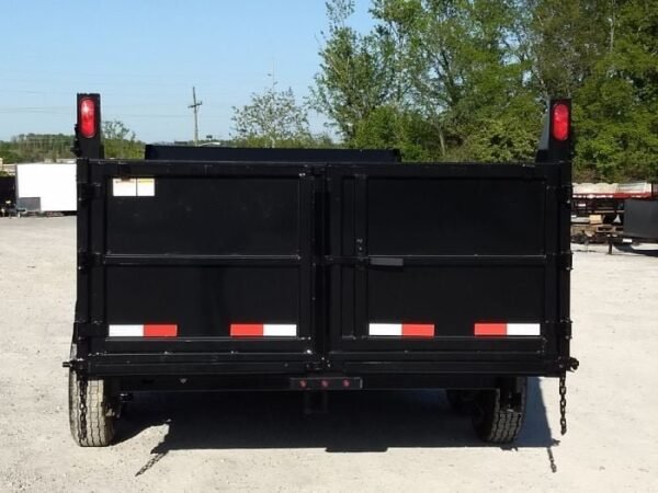 7×16 Hydraulic Dump Trailer with 3ft Sides (2) 7K Axles - Image 8