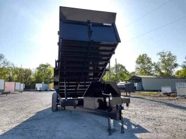 7×16 Hydraulic Dump Trailer with 3ft Sides (2) 7K Axles - Image 15