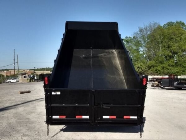 7×16 Hydraulic Dump Trailer with 3ft Sides (2) 7K Axles - Image 16