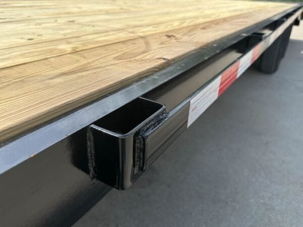 8.5×25 IBeam Gooseneck Deckover Trailer (2) 7K Axles King Kong Ramps - Image 12