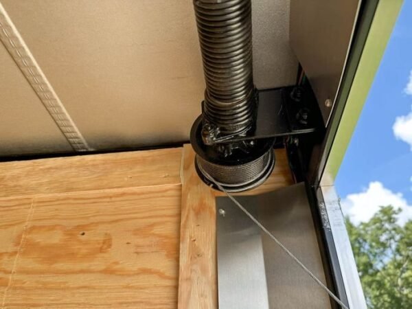 7×16 Black V-Nose Enclosed Storage Trailer (2) 3,500lb Axles - Image 16