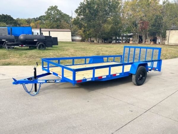 6.4×14 Dovetail Utility Trailer 3,500lb Axle - Image 13