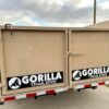 7×16 Gorilla Tan Telescopic IBeam Dump Trailer 4ft Sides (2) 7K Axles - Image 14