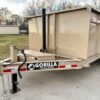7×16 Gorilla Tan Telescopic IBeam Dump Trailer 4ft Sides (2) 7K Axles - Image 18