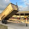 7×16 Gorilla Tan Telescopic IBeam Dump Trailer 4ft Sides (2) 7K Axles - Image 22