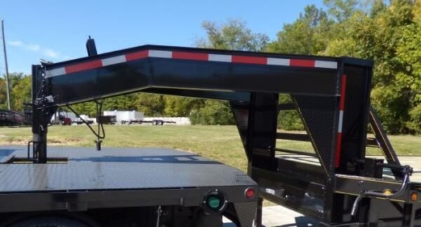 Equipment Trailer 8.5′ x 25′ – Gooseneck Flatbed Car Hauler - Image 25