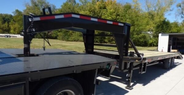 Equipment Trailer 8.5′ x 25′ – Gooseneck Flatbed Car Hauler - Image 18