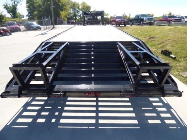 Equipment Trailer 8.5′ x 25′ – Gooseneck Flatbed Car Hauler - Image 5