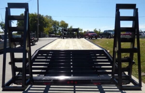 Equipment Trailer 8.5′ x 25′ – Gooseneck Flatbed Car Hauler - Image 13