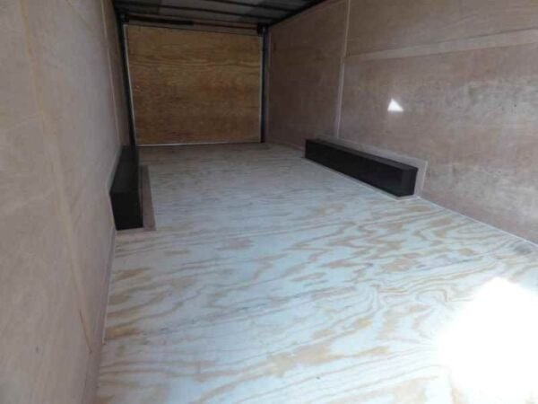 Enclosed Trailer 8.5’x24′ Red & Black Equipment Hauler Storage - Image 10