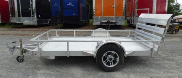 6.4′ x 10′ All Aluminum Utility Trailer 3500 lb Axle - Image 8