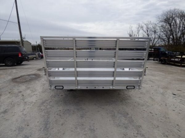 6.4′ x 16′ All Aluminum Utility Trailer Dual Axle Straight Deck - Image 10